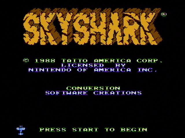 Sky Shark screenshot 3 for NES